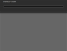 Tablet Screenshot of momcare.com